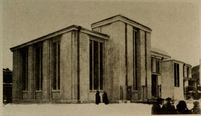 Здание понижающей подстанции Волховской ГЭС, 1927 год