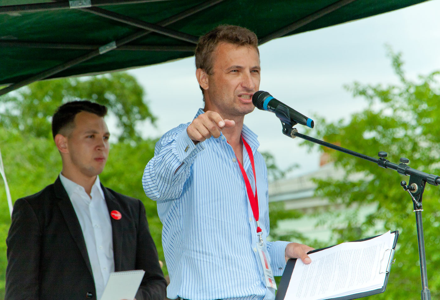 Алексей Табалов считает запрет проводить митинг на Алом Поле политическим решением