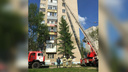В Заволжском районе Ярославля в огне погиб мужчина, пожарные спасли его племянника