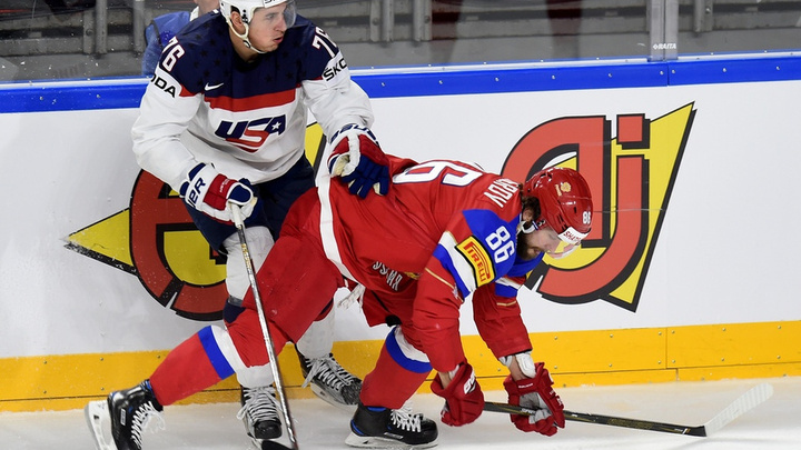 Российская сборная по хоккею проиграла американцам на чемпионате мира