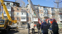 Жильцы взорвавшегося дома в Таганроге получили по пять тысяч рублей