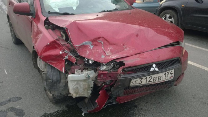 Юная пассажирка была ранена в ДТП в Челябинске