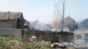 В Батайске 40 человек два часа тушили шесть зданий