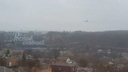 Ростовчане сняли на видео «подозрительный» самолет в небе над городом