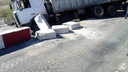 «У грузовика отказали тормоза»: трассу в Челябинской области закрыли из-за крупной аварии
