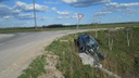 В Каргопольском районе пожилой пьяный водитель устроил кульбит на дороге