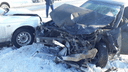 Смертельное ДТП под Самарой: «Нива» врезалась на трассе в КАМАЗ
