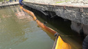 В Ростове ликвидировали разлив нефти на реке