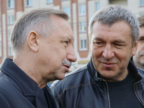 Александр Беглов и Игорь Албин//Светлана Холявчук/Интерпресс