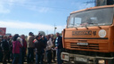 Зайчики против московских отходов: возле полигона «Скоково» провели антимусорную акцию