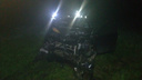 «Легковушка в мясо»: ночью на трассе М-8 фура раздавила машину