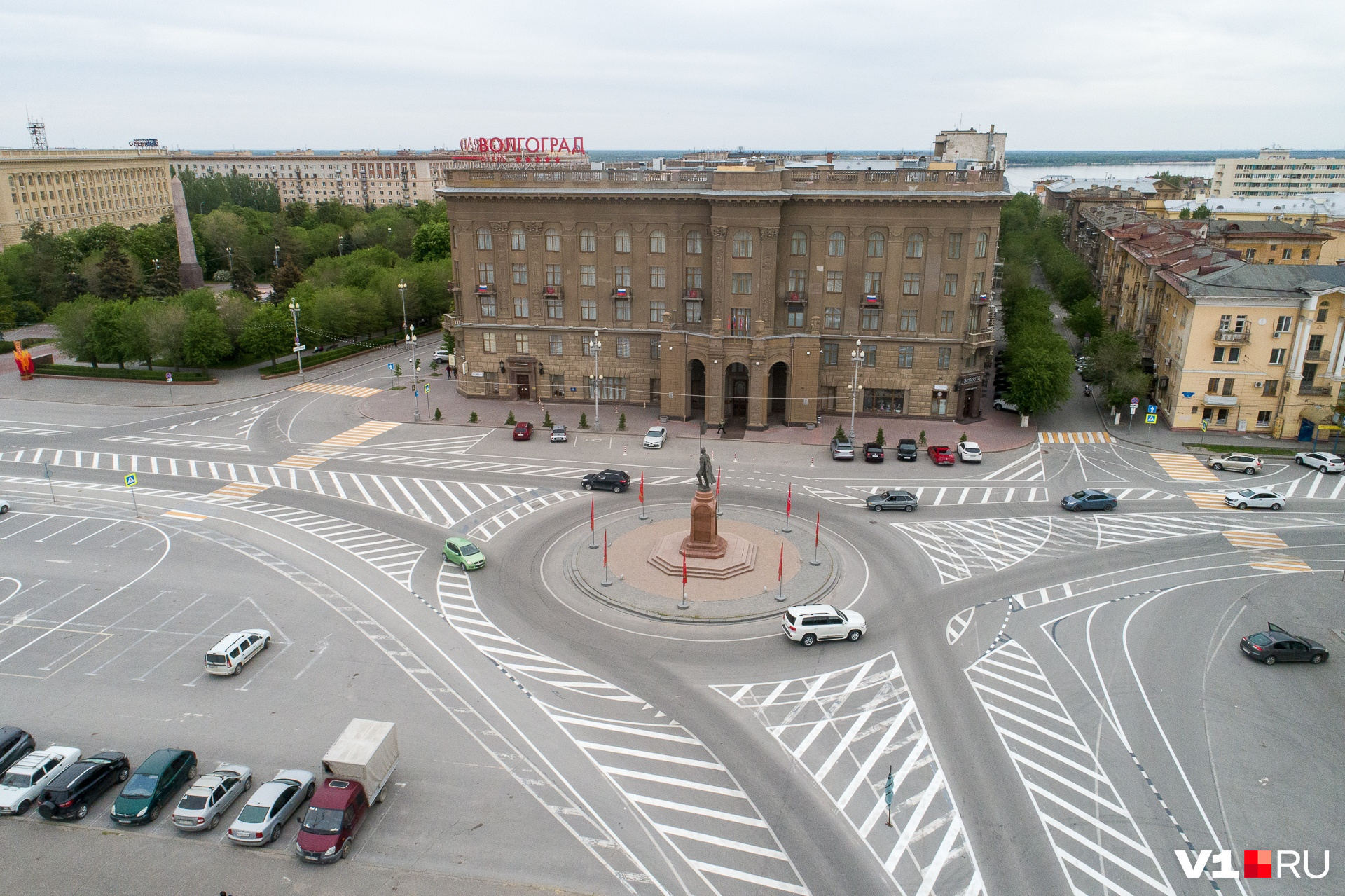 Волгоград площадь ленина карта