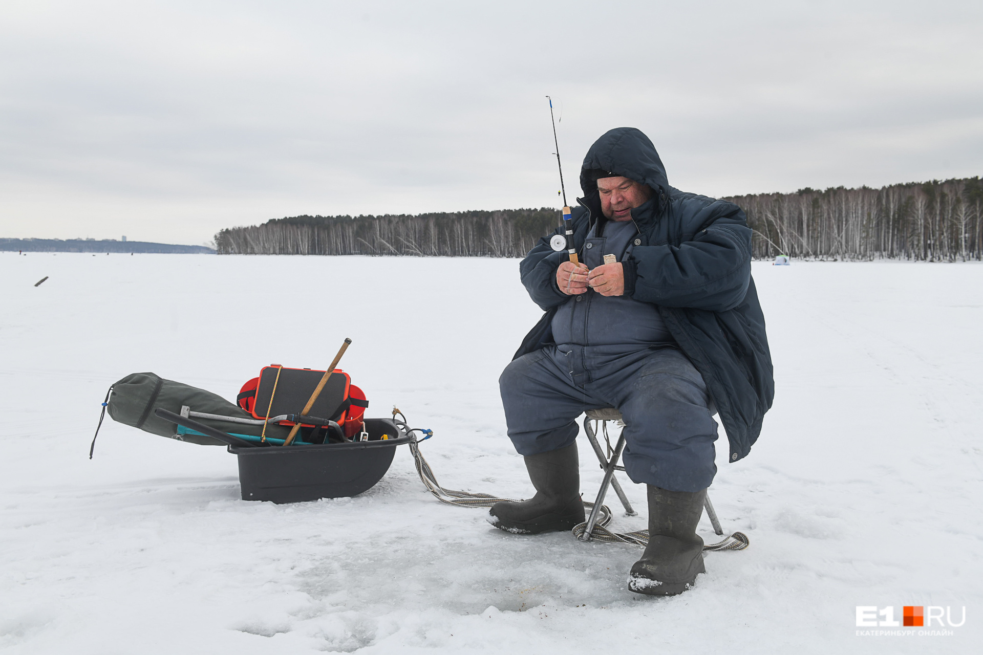 За свою практику Сергей Александрович трижды оказывался на отколовшихся льдинах — всегда на Белоярском водохранилище