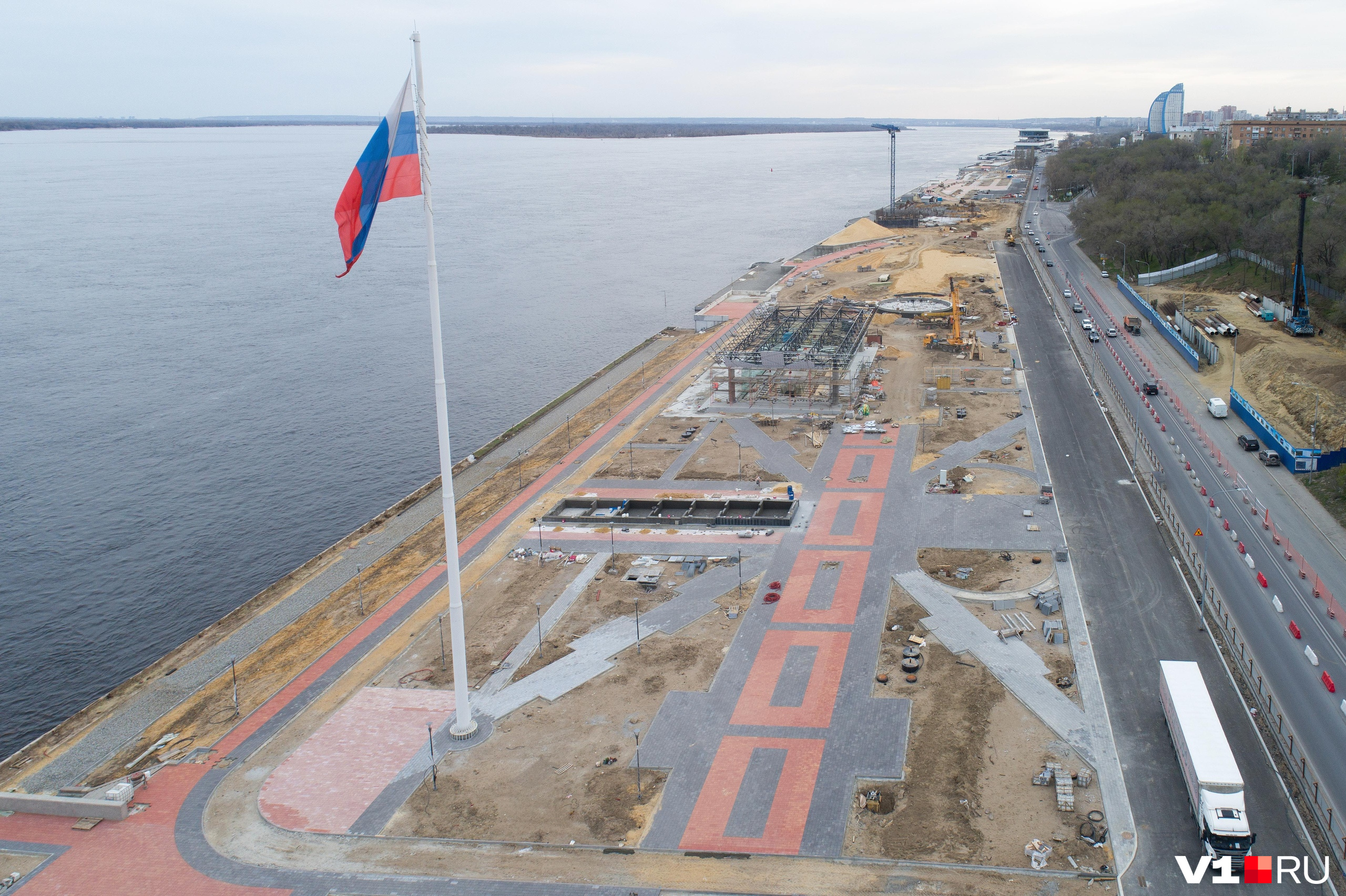 Реконструкция набережной волгоград