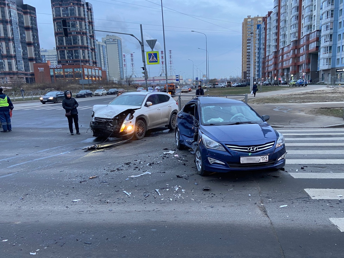 Дтп сегодня в санкт петербурге