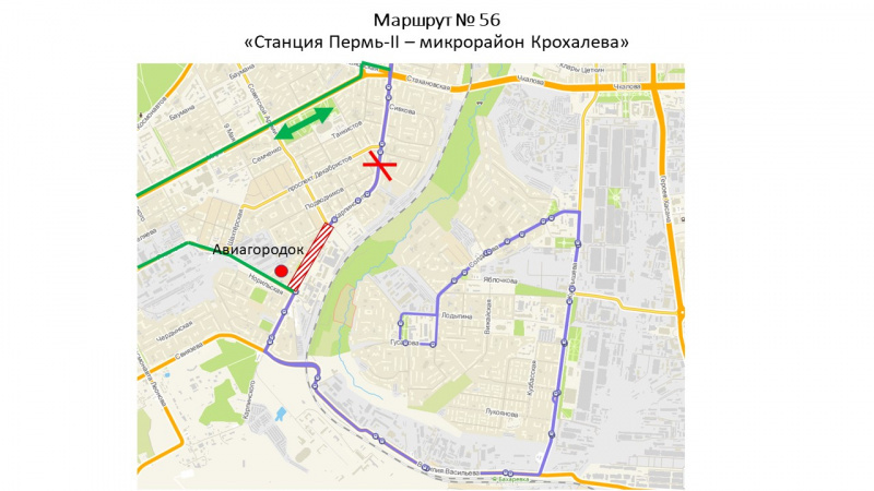 Остановка 9 мая пермь карта