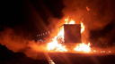 Пламя перекинулось на фуру: в полиции назвали виновника ДТП со сгоревшей «Газелью»