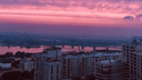 После дождичка в четверг: 7 невероятных фотографий заката над Новосибирском