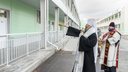 Новосибирский митрополит освятил ковидный госпиталь на Воинской