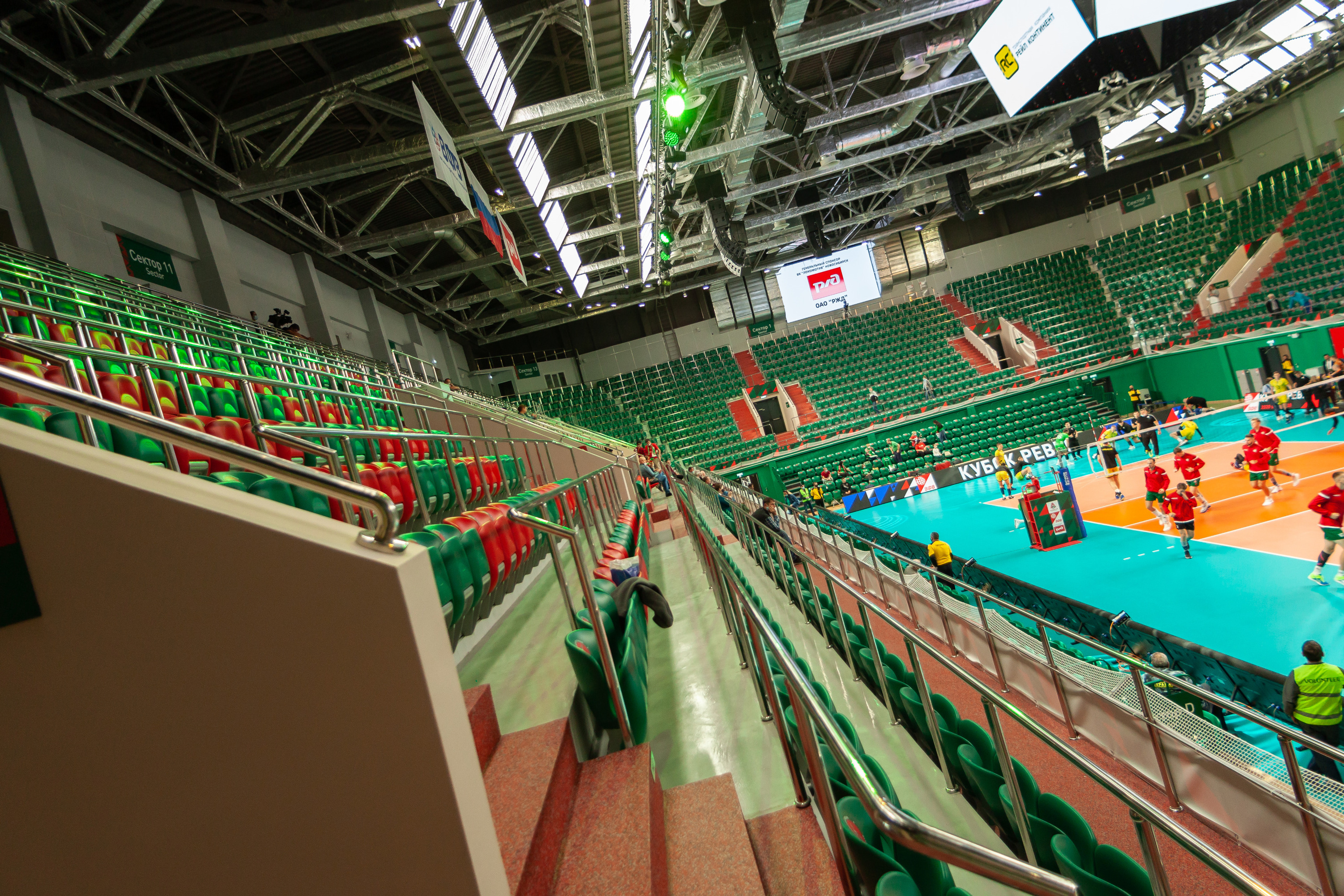 Центр волейбола «Локомотив» станет тренировочной площадкой для одноимённой новосибирской команды