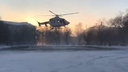В Челябинске открыли первую вертолетную площадку для санавиации