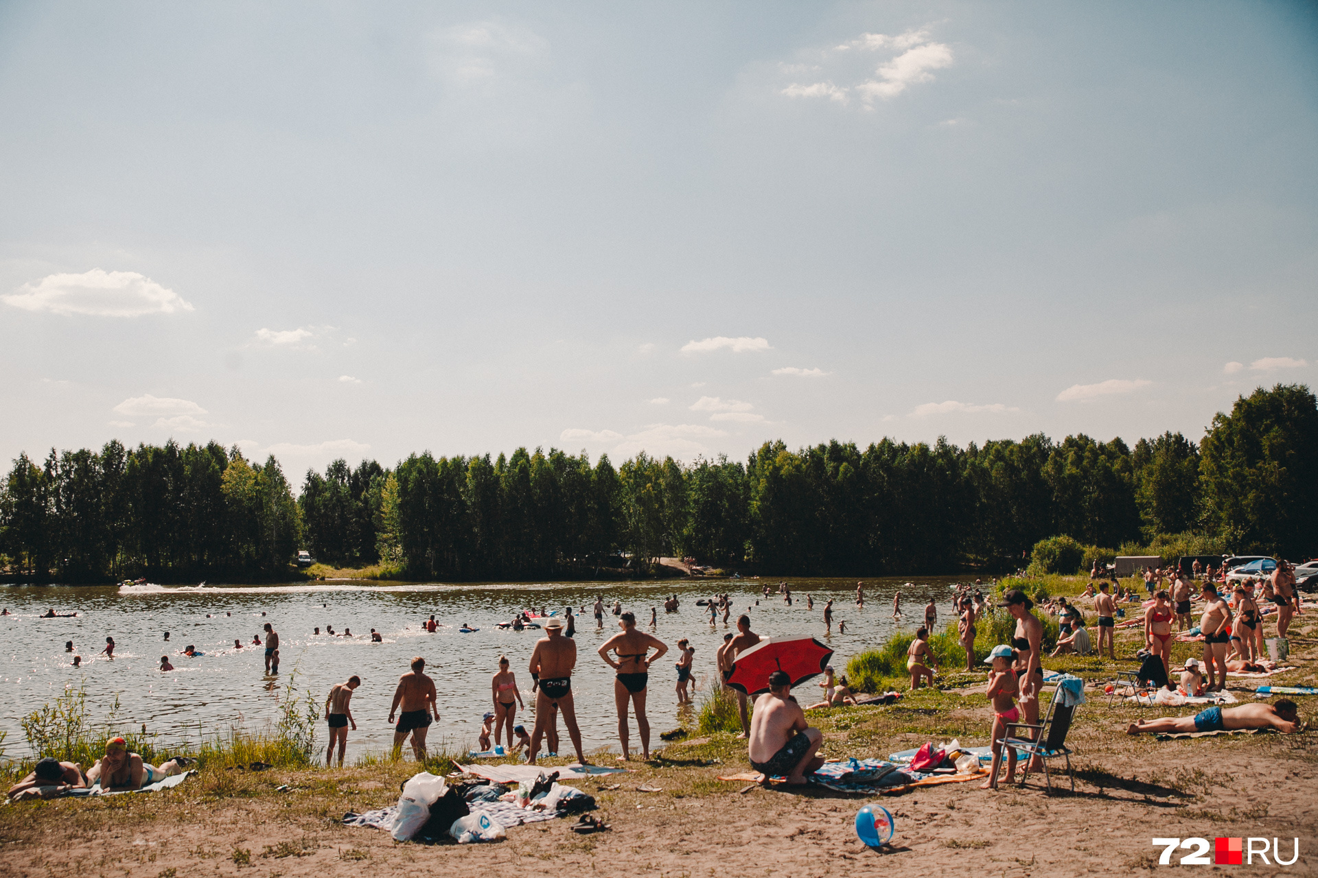 Первая линия пляж тюмень