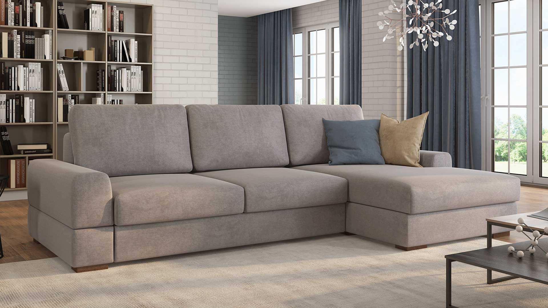 В «Доме диванов» большой выбор мягкой мебели на любой вкус