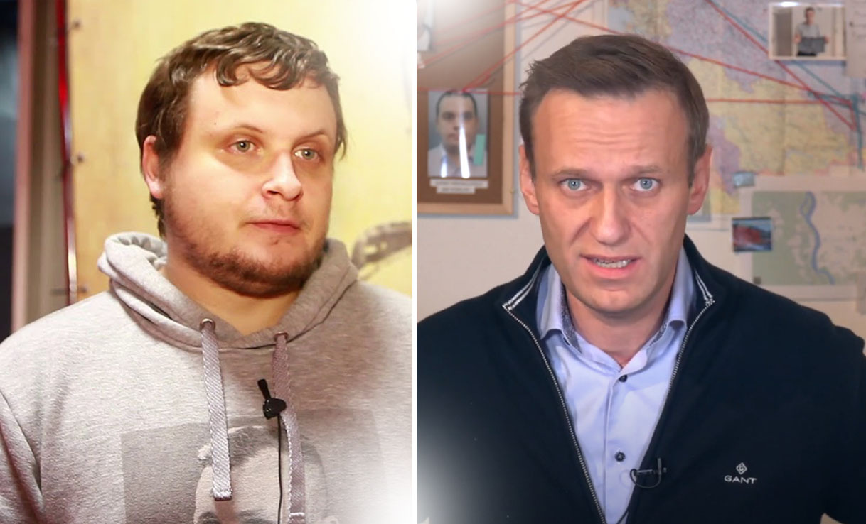 Алексей Столяров (слева) и Алексей Навальный. Скриншот с сайта YouTube / коллаж.