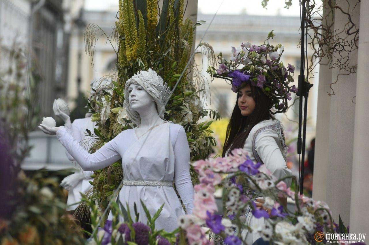 Фестиваль цветов в Санкт Петербурге 2019