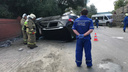 Из машины текла кровь: видео последствий смертельного ДТП в Зубчаниновке