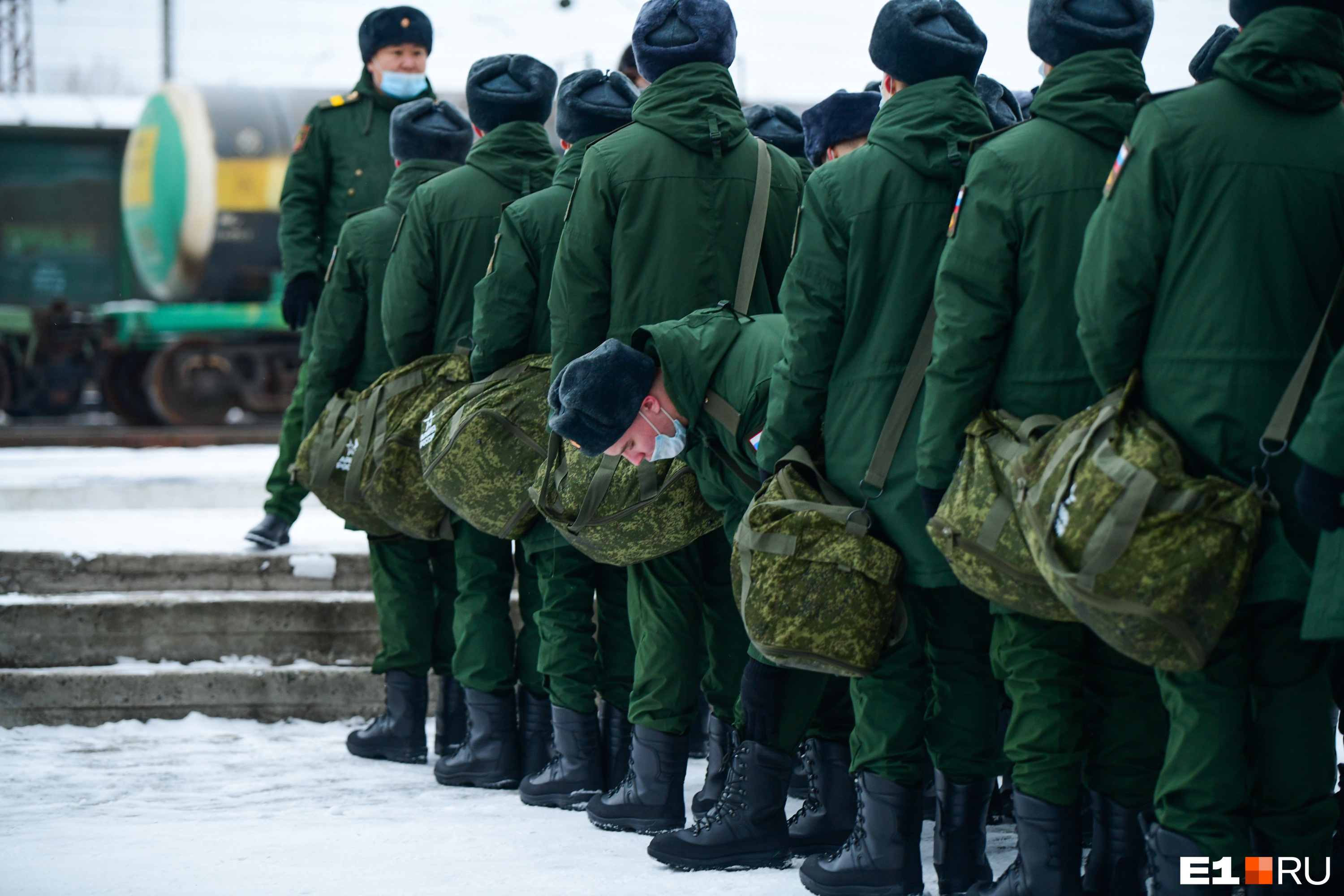 Служить новобранцы будут на востоке России