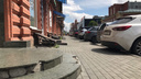 Центр Челябинска сделают пешеходным, расширив тротуары за счёт парковок