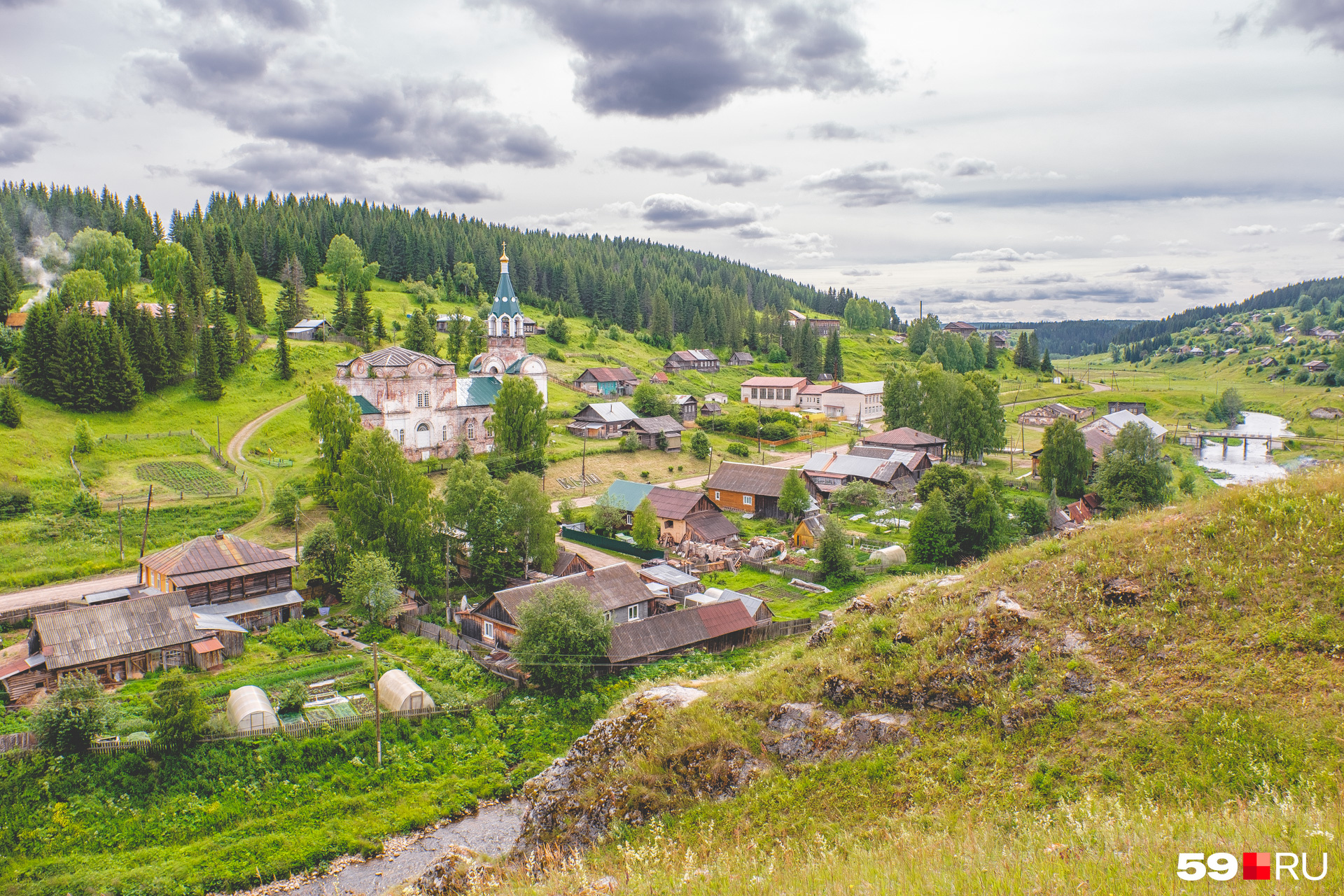 Города и села пермского края