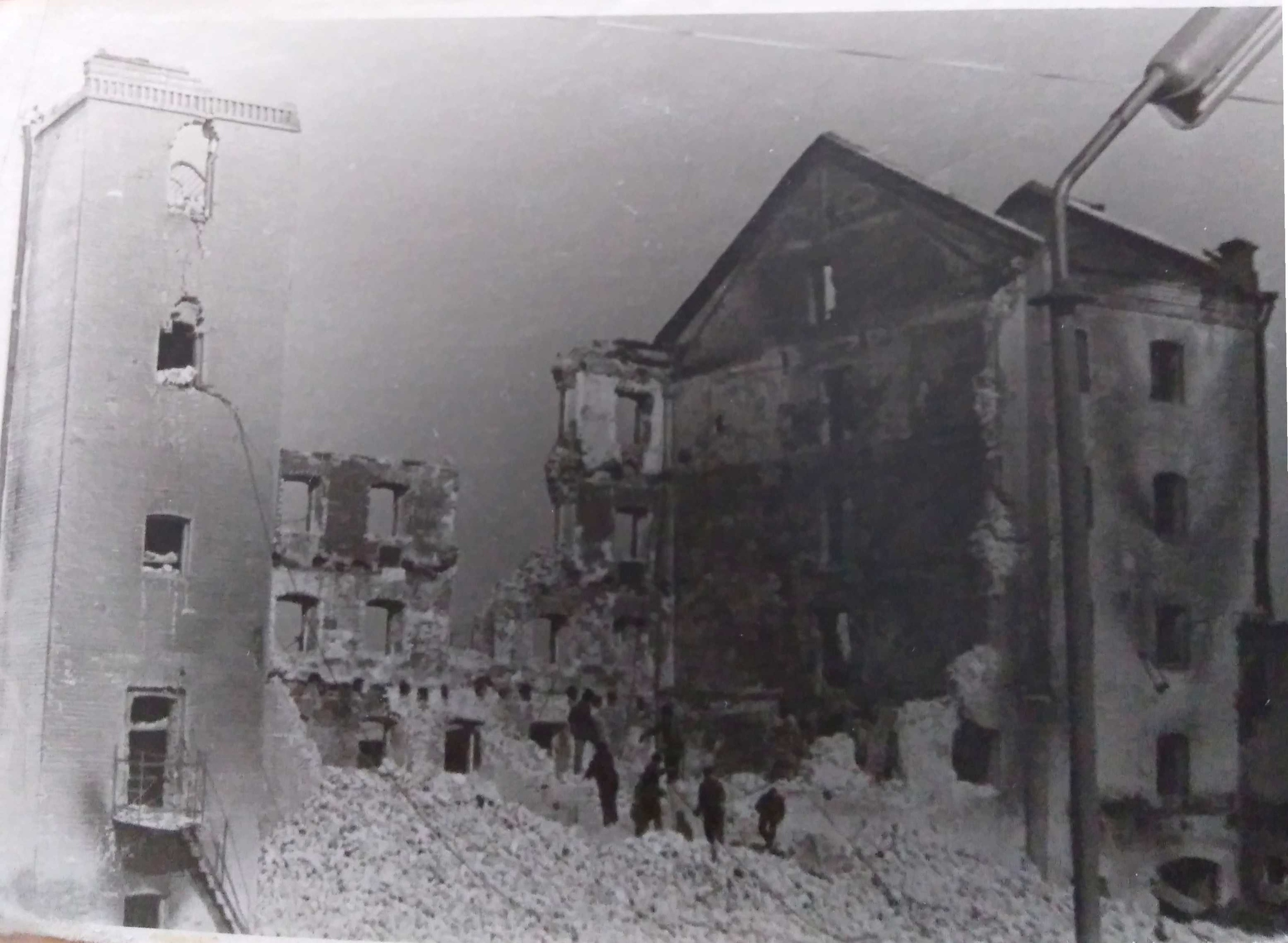 Последствия пожара на бывшей мельнице Текутьева 