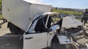 Кабину фургона словно взорвали: на Московском шоссе у «Икеи» столкнулись 4 машины