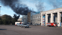 В Волгограде загорелся тракторный завод