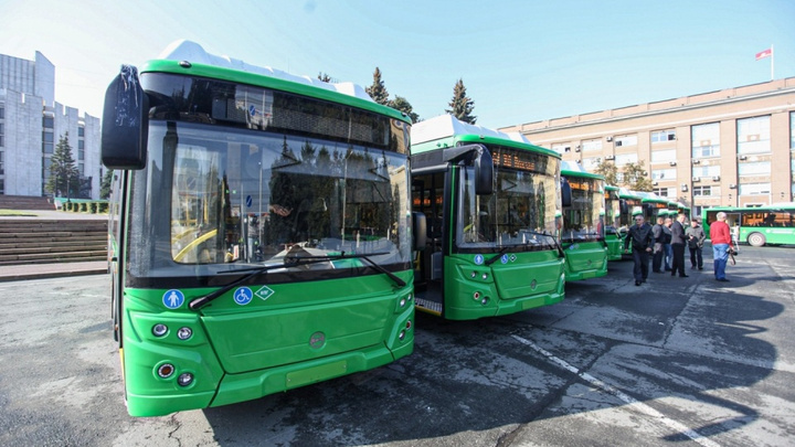 Новые автобусы планируют пригнать в Челябинск в начале сентября