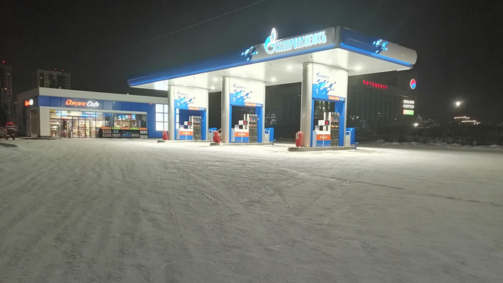 На Взлётке открылась первая АЗС «Газпромнефть»
