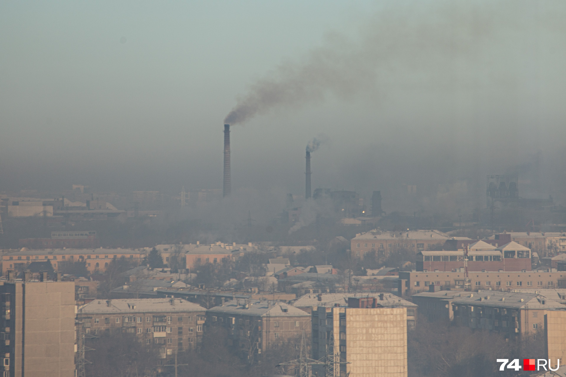Заводы отчитываются о снижении выбросов