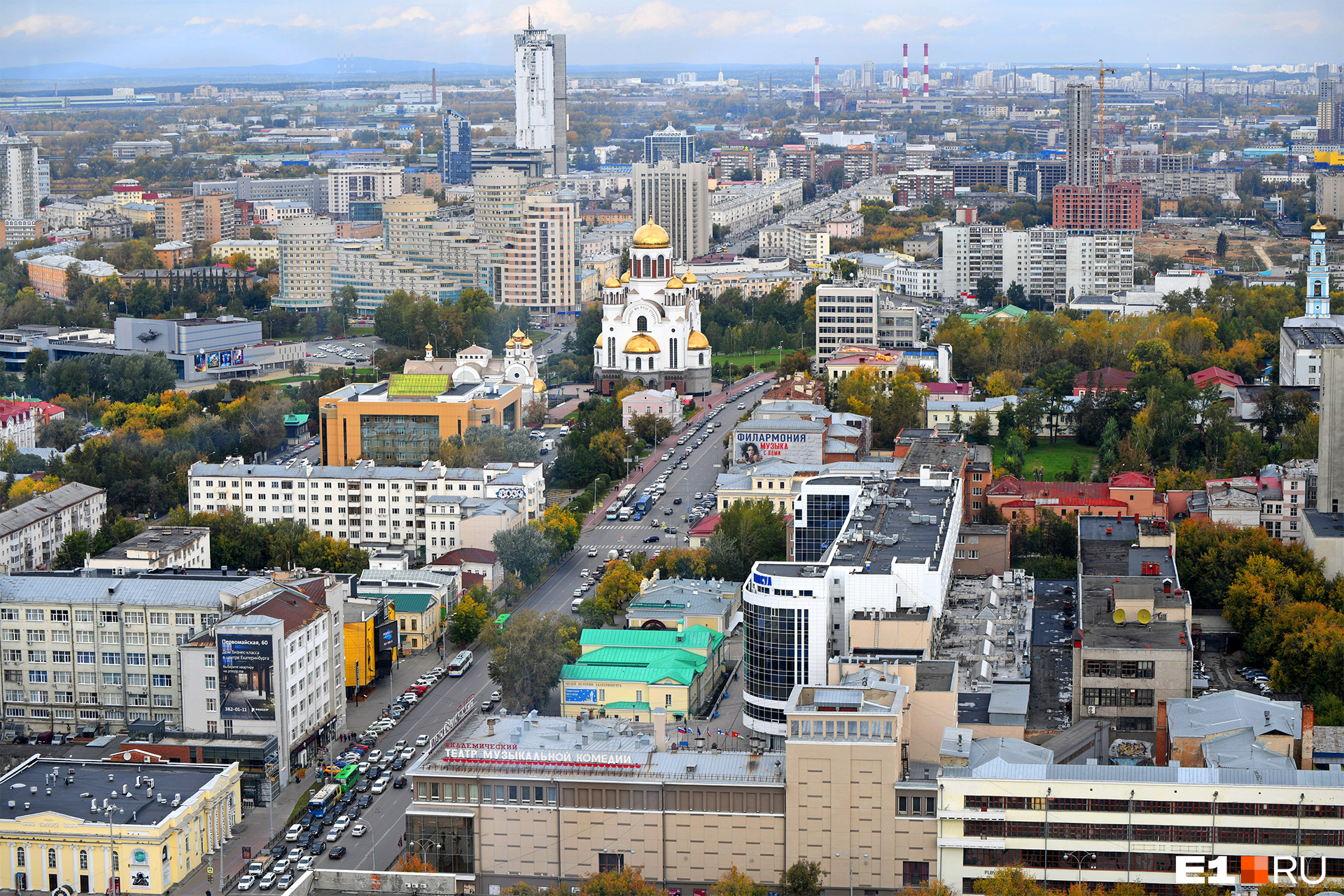 Екатеринбург — единственный город, где использовался коэффициент строительного использования территории