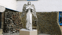 В ИК-9 установили статую ангела, которую сделали осужденные