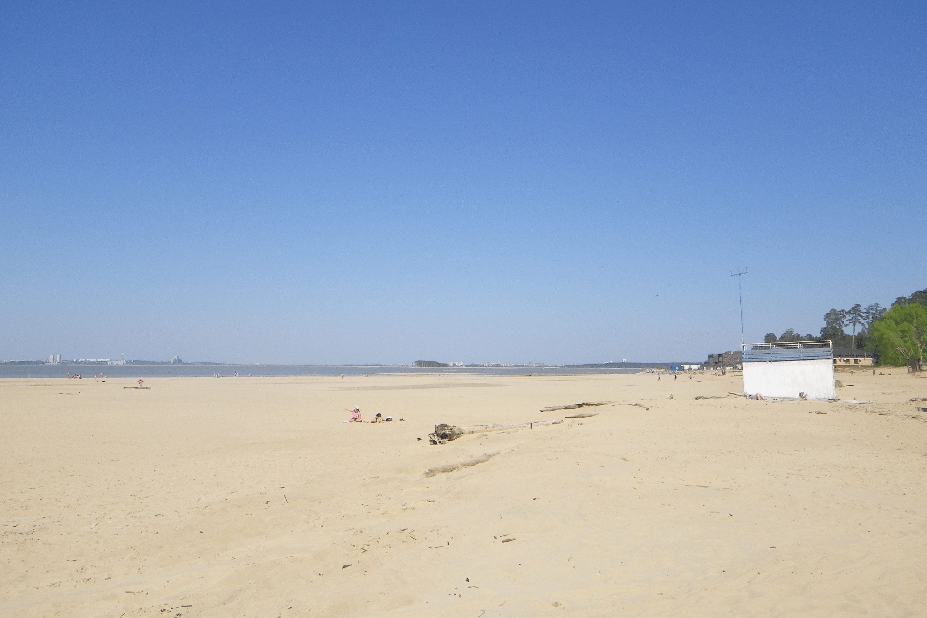 Пляж в Бердске