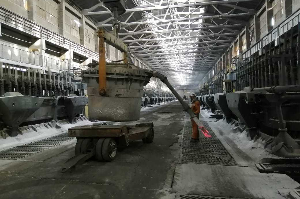 Фото алюминиевого завода красноярск