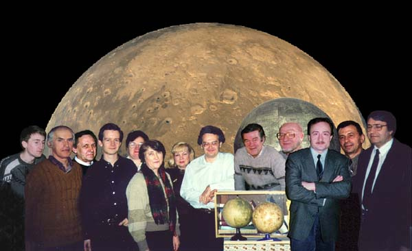 сотрудники отдела исследования Луны и планет Государственного астрономического института имени П. К. Штернберга МГУ