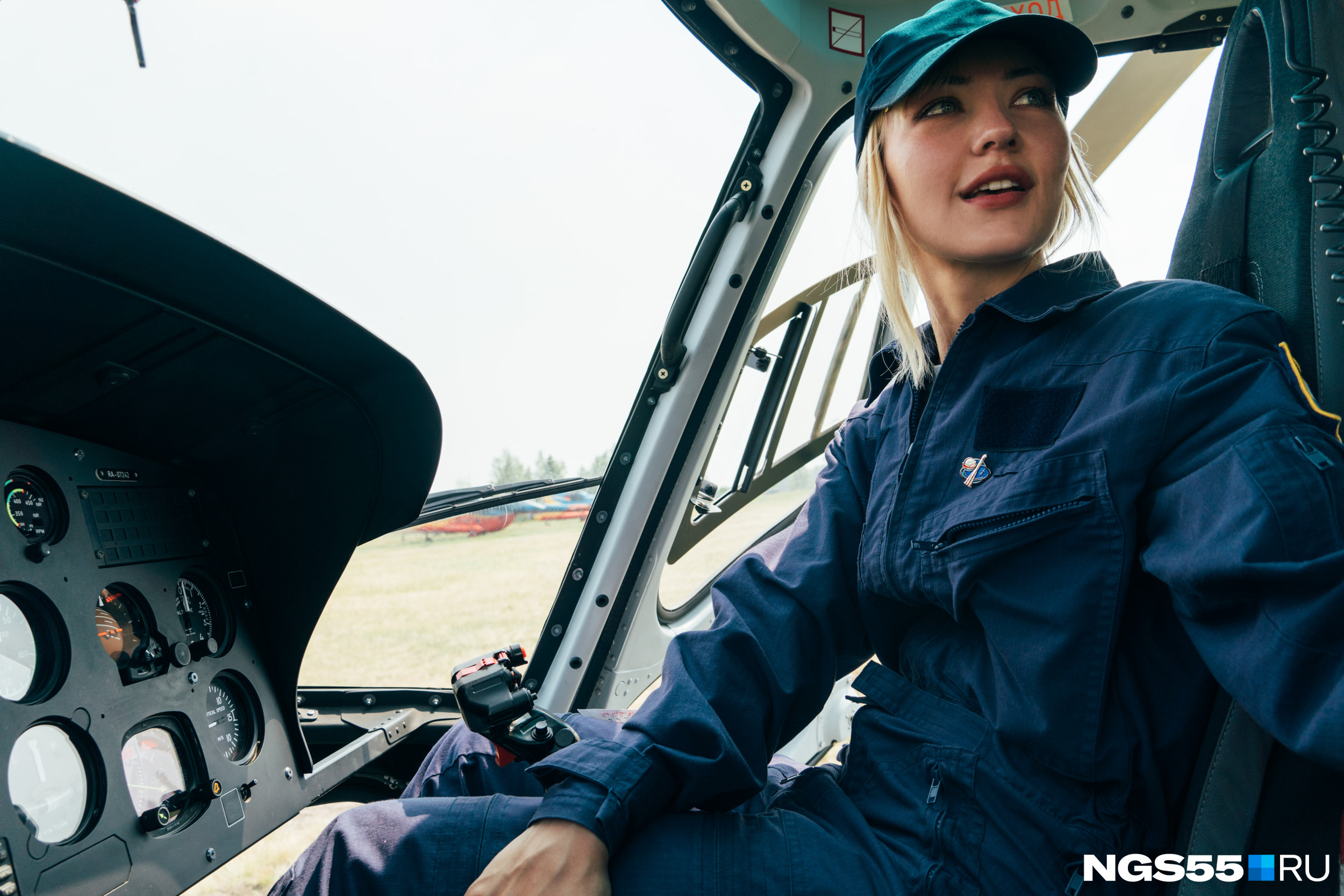Впервые оказавшись за штурвалом вертолета, Ирина не испытывала страх
