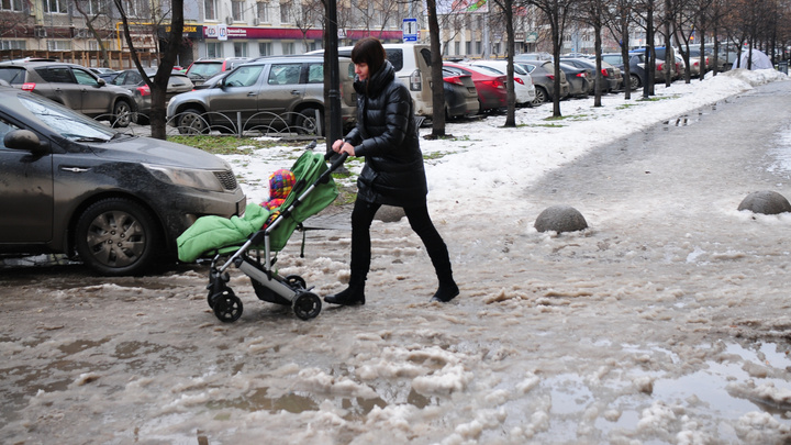 Снег, мокрый снег и дождь: Екатеринбург ждет неделя погодной неопределенности