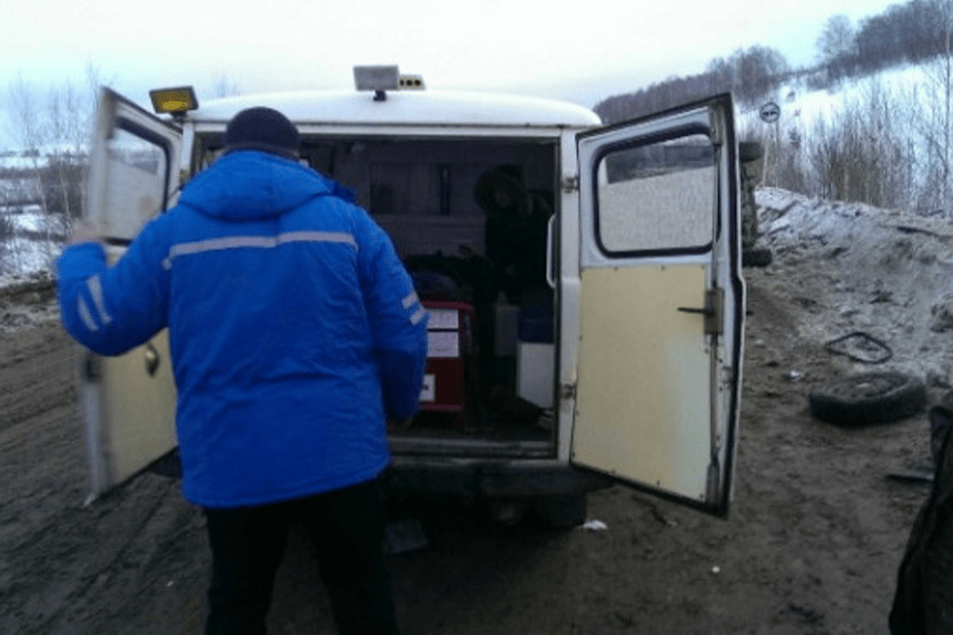 Женщину госпитализировали Женщину госпитализировали