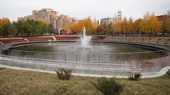 В Уфе открыли обновленный парк «Первомайский»