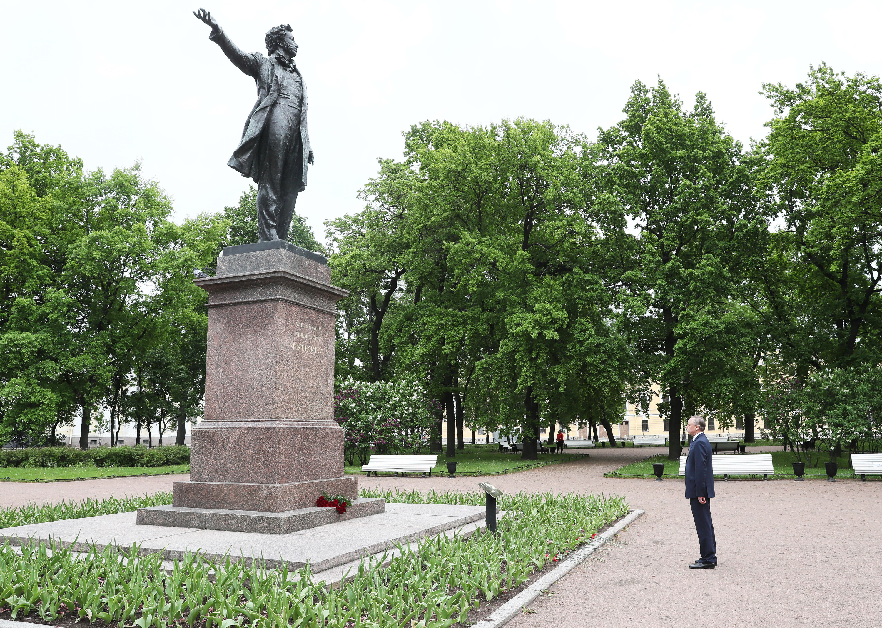 Пушкин и санкт петербург
