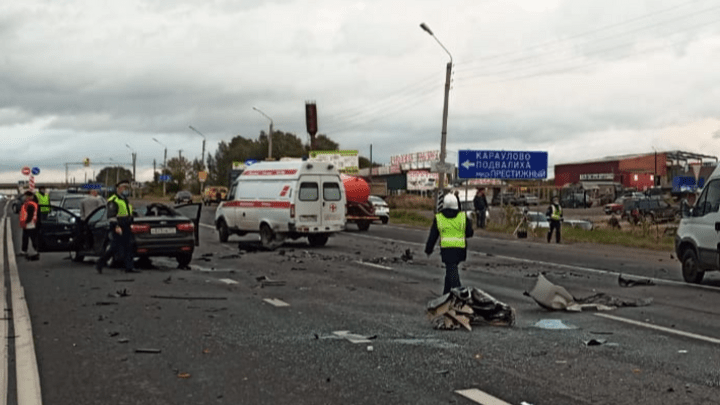 В Кстовском районе произошла массовая авария, погибли 5 человек